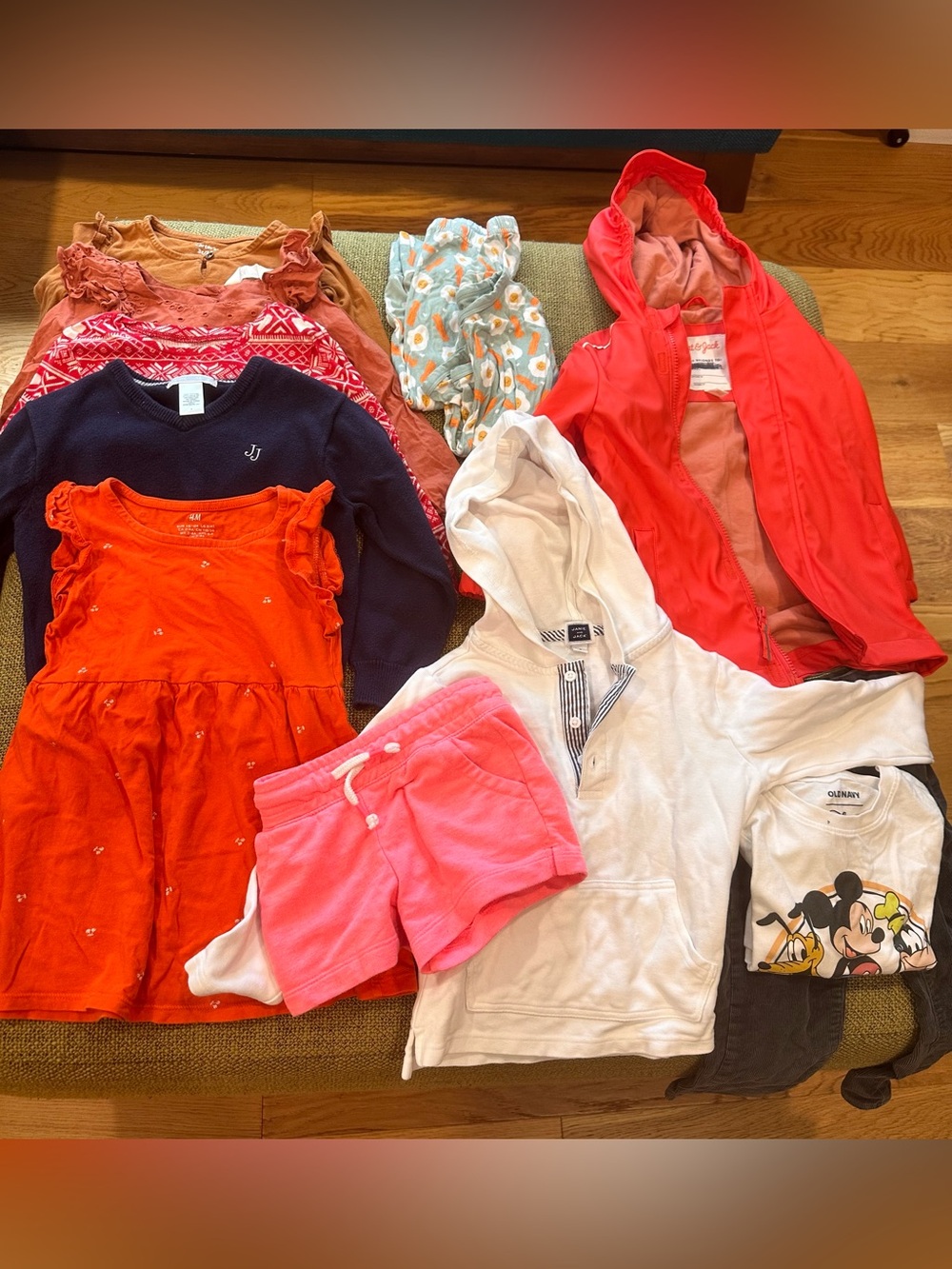 *12 Piece Mixed Janie and Jack Carters Clothing Bundle Girls 3 and More
